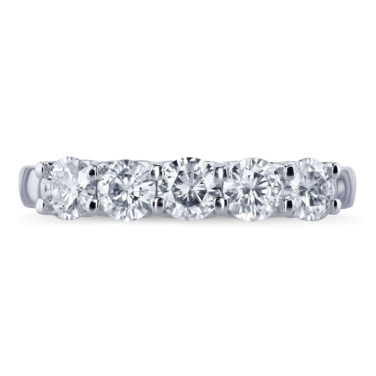 14K White Gold Bridal Wedding Band S592821