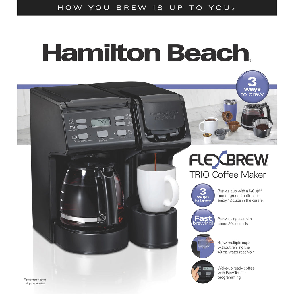 Black Coffee Maker D7326