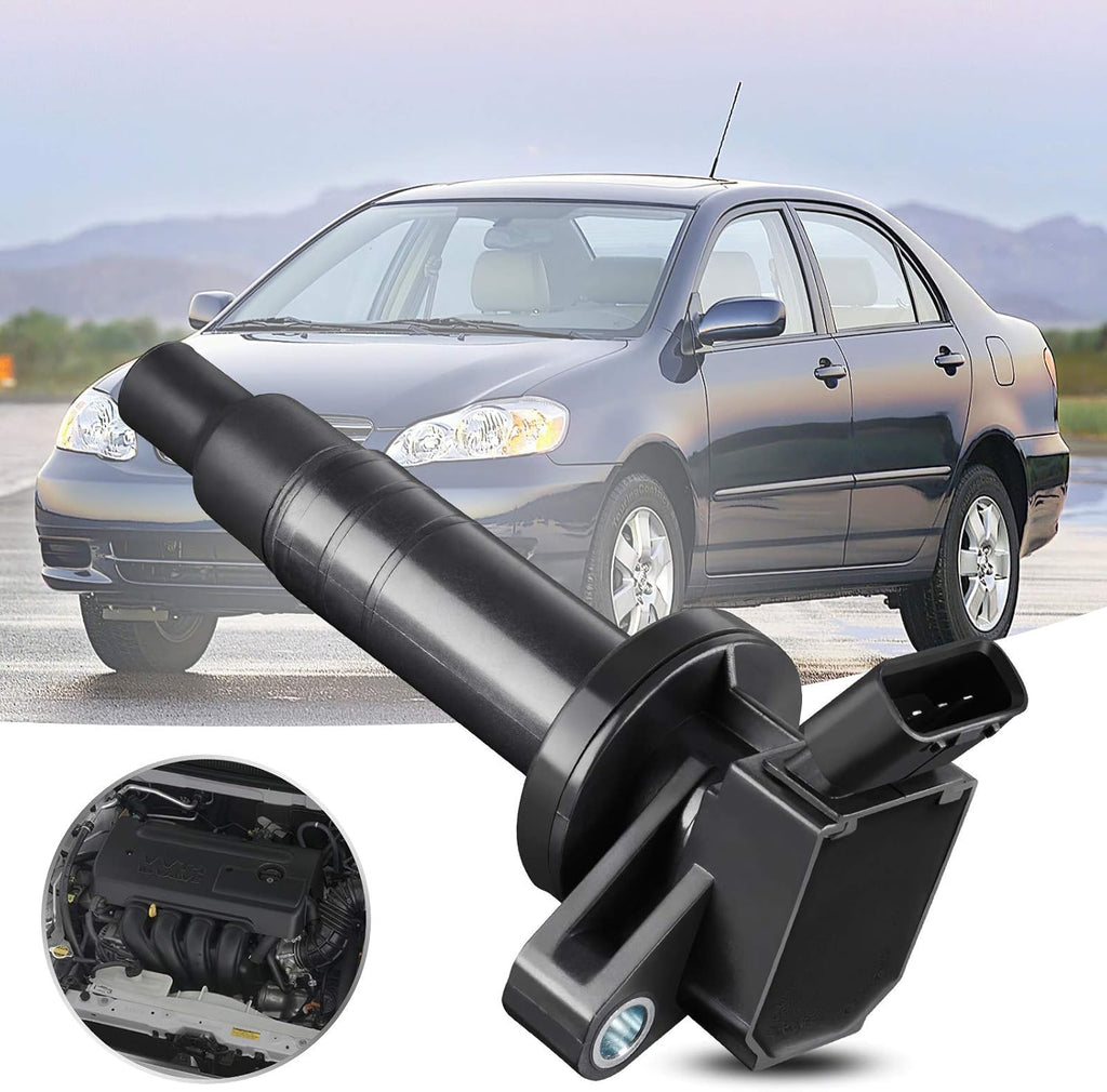 Set of 4 Ignition Coil Pack for Toyota Camry Corolla Highlander Matrix RAV4 Solara, 2010-2012 Lexus HS250h, 2009-2010 Pontiac Vibe, 2005-2010 Scion TC 2.4L L4 Z97318
