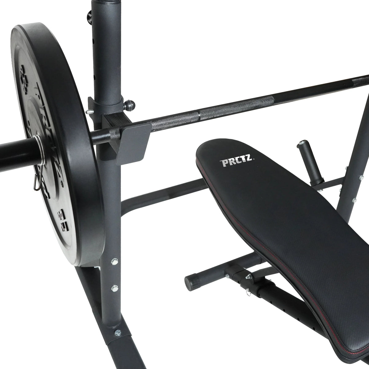 Two-Piece Olympic Weight Bench with Squat Rack I228