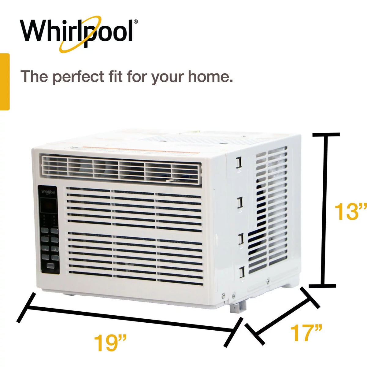 6,000 BTU Window-Mounted Air Conditioner with Remote Control Q319