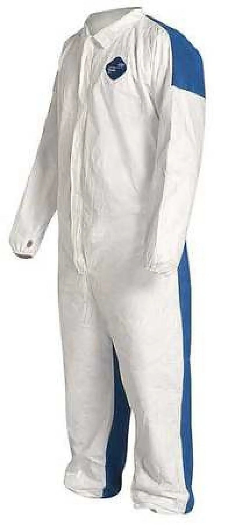 White Blue Coverall V44846