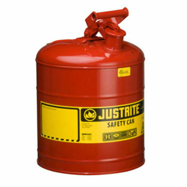 Safety Gas Can 5 Gallon, Red J272