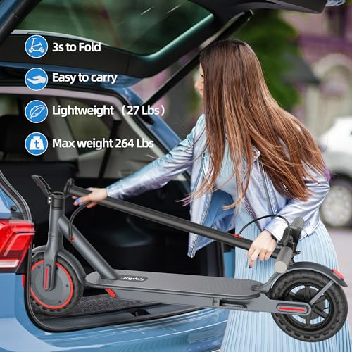 350W Electric Folding Scooter with 8.5" Solid Tires A27823