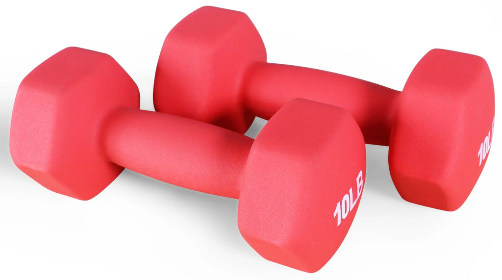 1 lbs Pair Vinyl Coated Dumbbells N50195