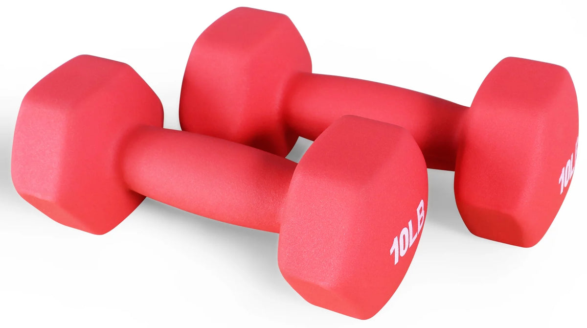 1 lbs Pair Vinyl Coated Dumbbells N50195