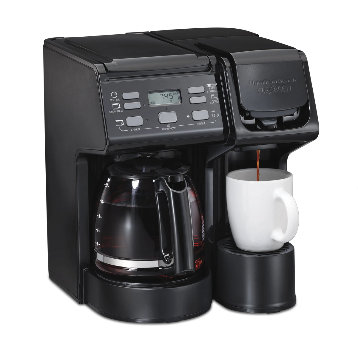 Black Coffee Maker D7326