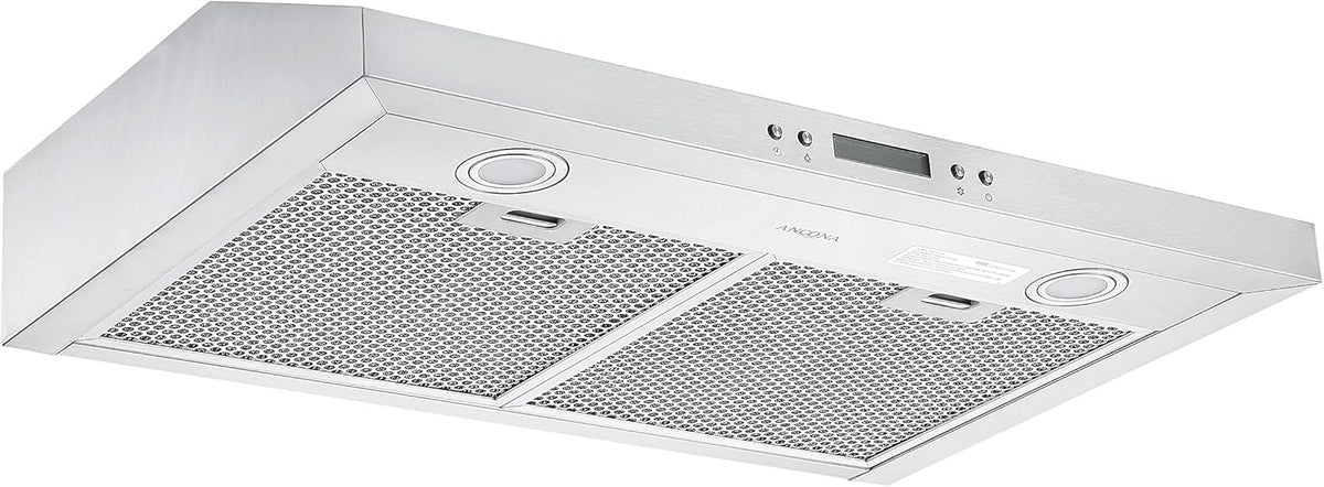White Non-vented Under Cabinet Range Hood V8341