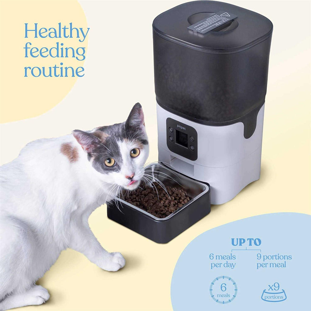 Automatic Cat Feeder 6-L with LCD Screen L55993
