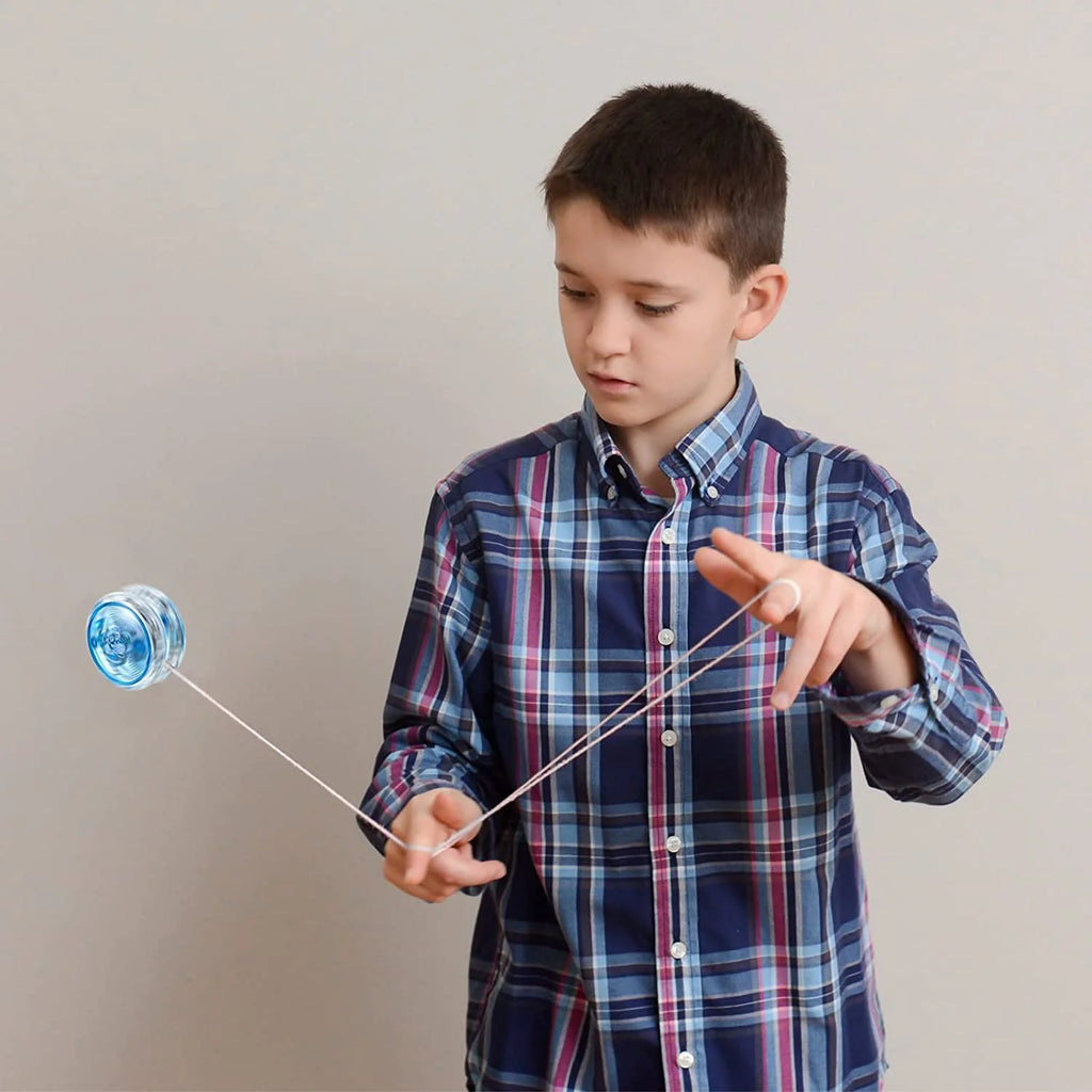 6 Pieces LED Light Plastic Yoyo W818661