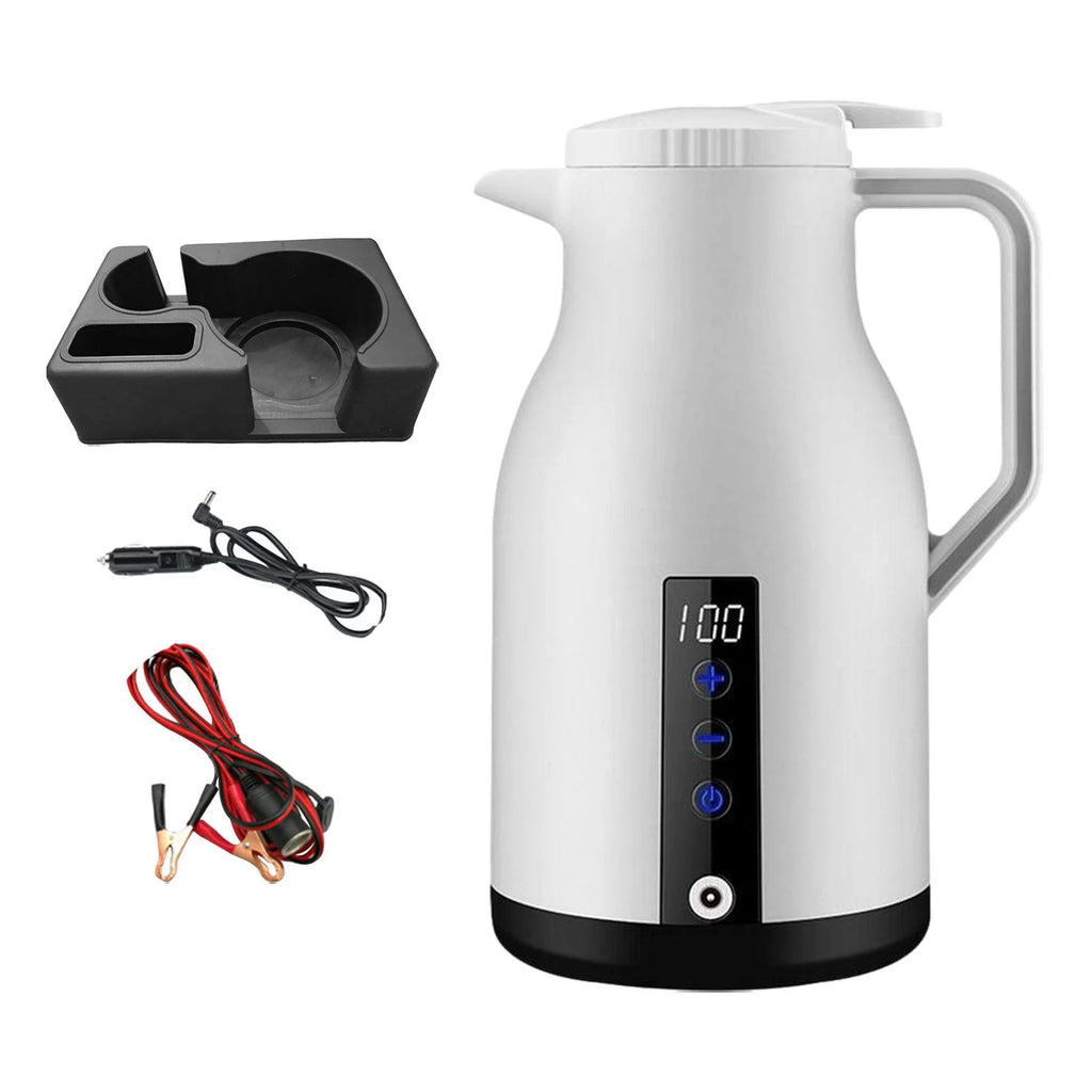 White Portable Electric Car Kettle P522179