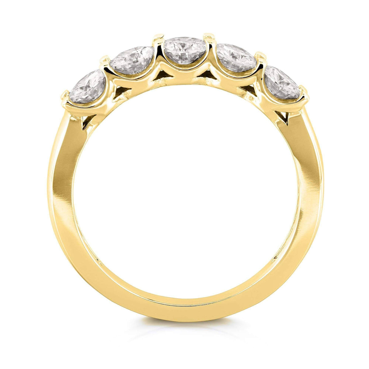 14K White Gold Bridal Wedding Band S592821