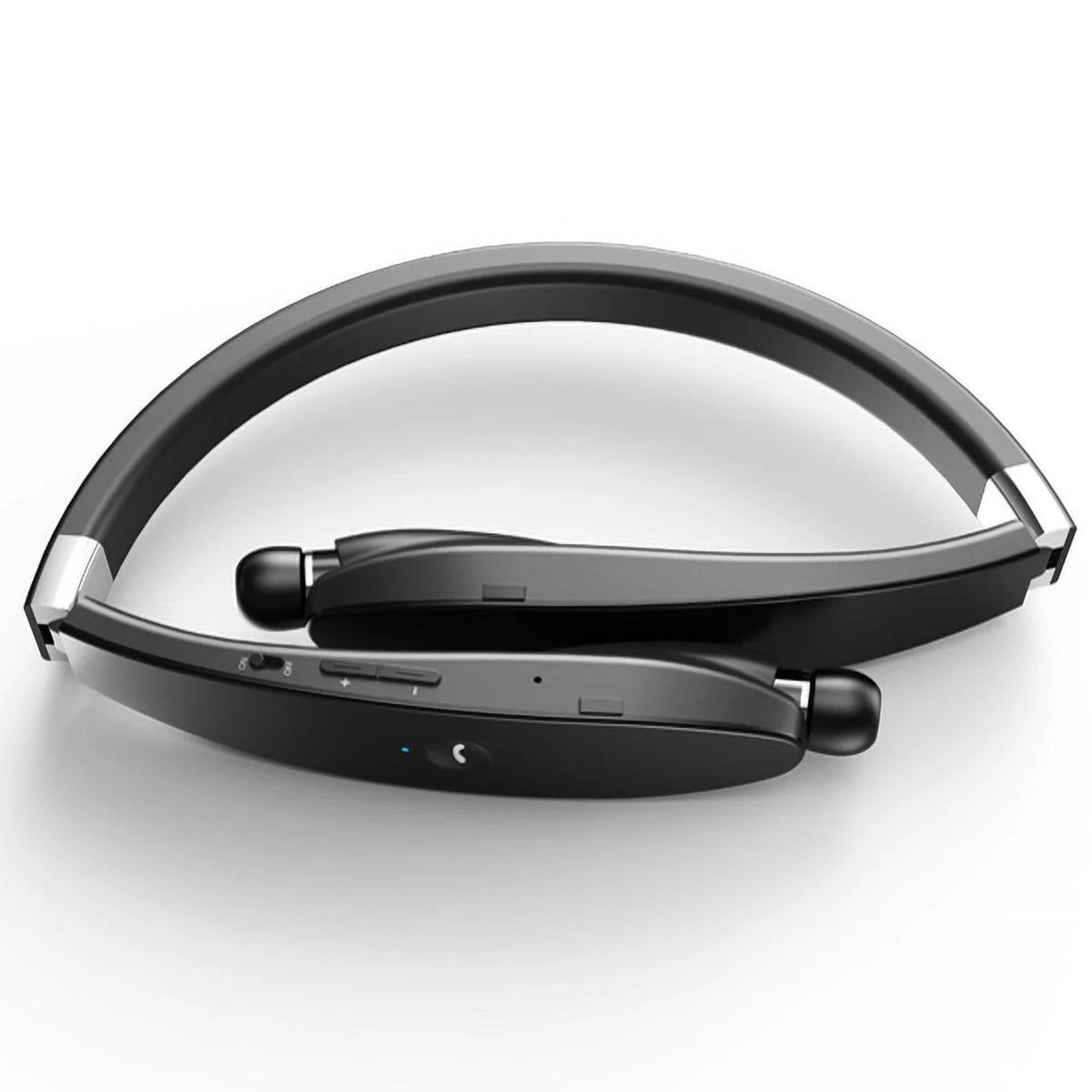 Neckband Wireless Headset with Retractable Earbuds B523118