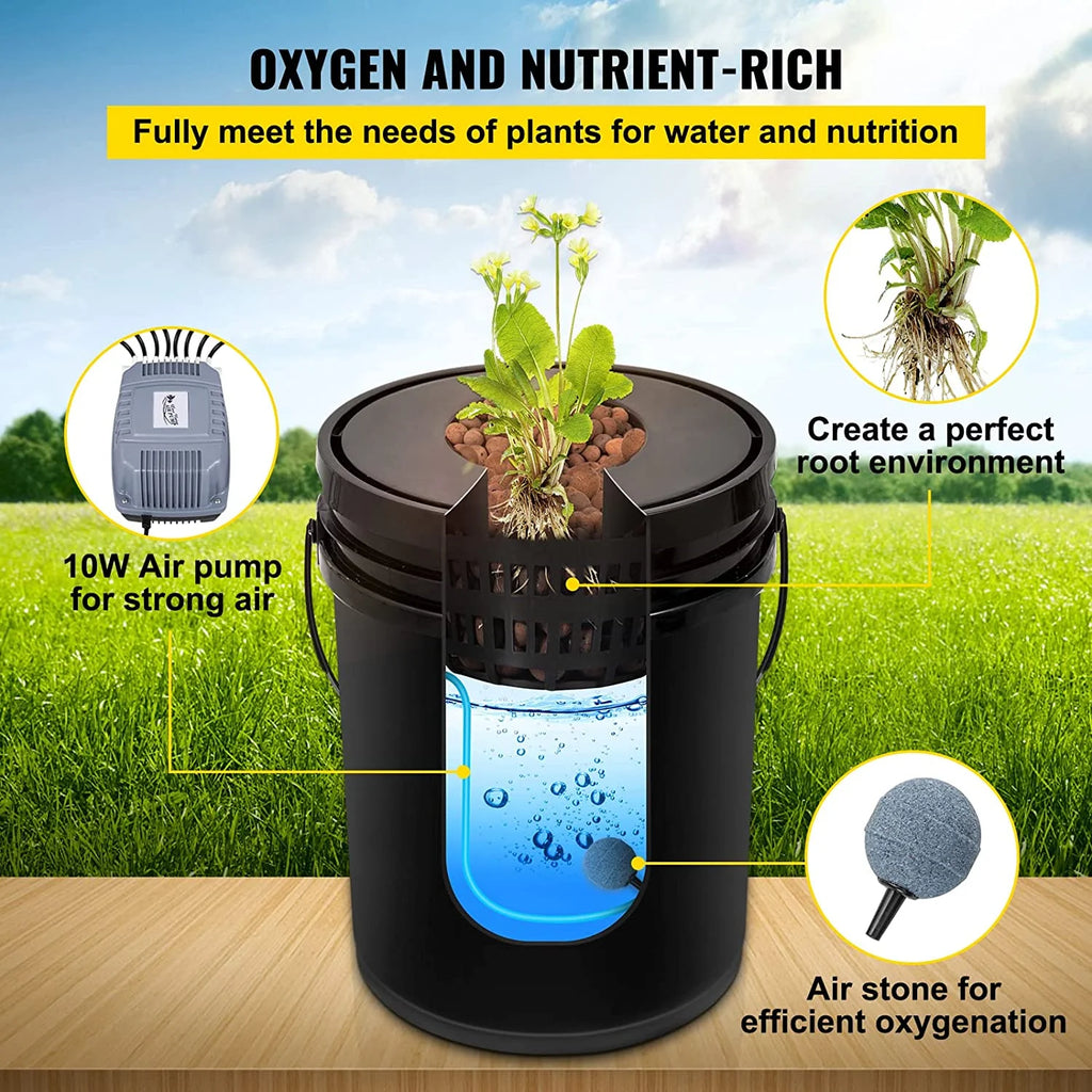 5 gal DWC Hydroponic System V465665