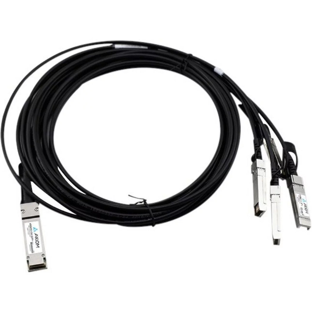 40GBASE-CR4 QSFP+ to 4 10GBASE-CU SFP+ Passive DAC 5m F6728