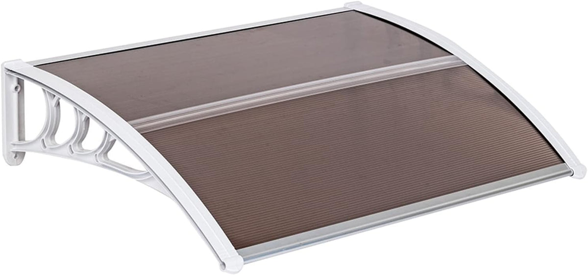 White and Grey Door and Window Awning Canopy U42031