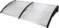 White and Grey Door and Window Awning Canopy U42031