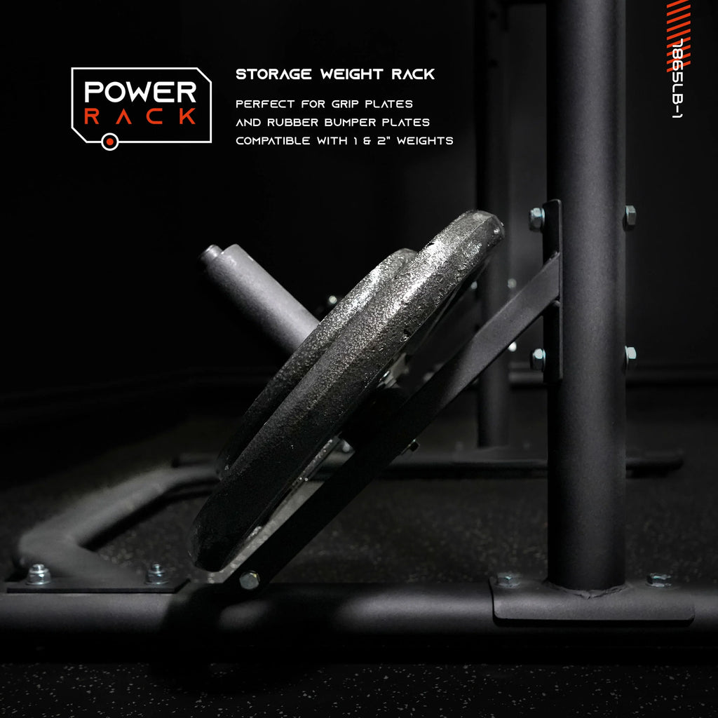 Two-Piece Olympic Weight Bench with Squat Rack I228