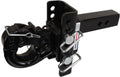 Pintle Hook Drop Ball Mount 1-1/2" Rise to 6-1/2" Drop 12,000 lbs 2" Hitch V5980