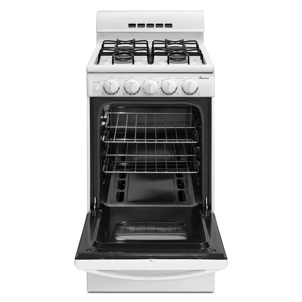 White 20-inch Gas Range O783672