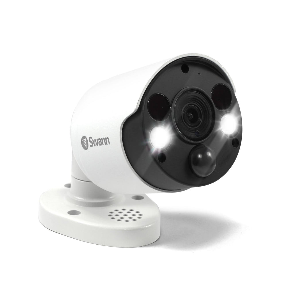 4K Wired PIR Bullet Security Camera with Spotlight L850789