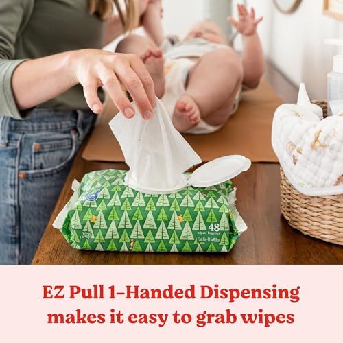 Hypoallergenic Baby Wipes 99% Purified Water 3 Refill Packs 624 Wipes I269183