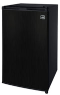 Black Stainless Steel Mini Fridge F734804