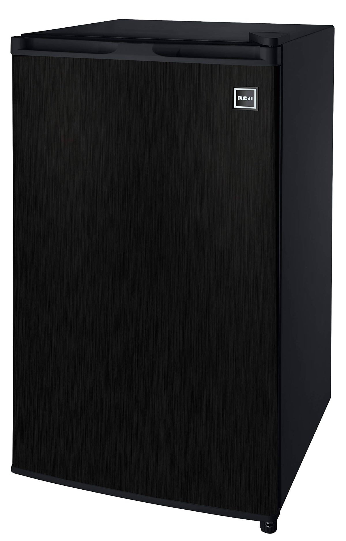 Black Stainless Steel Mini Fridge F734804