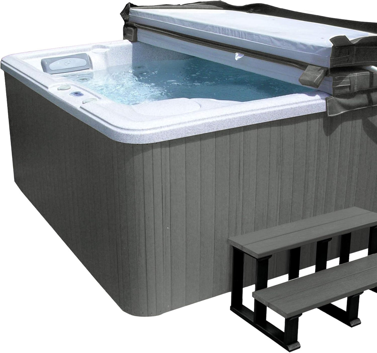 Coastal Gray Hot Tub Cabinet Replacement Kit Q127
