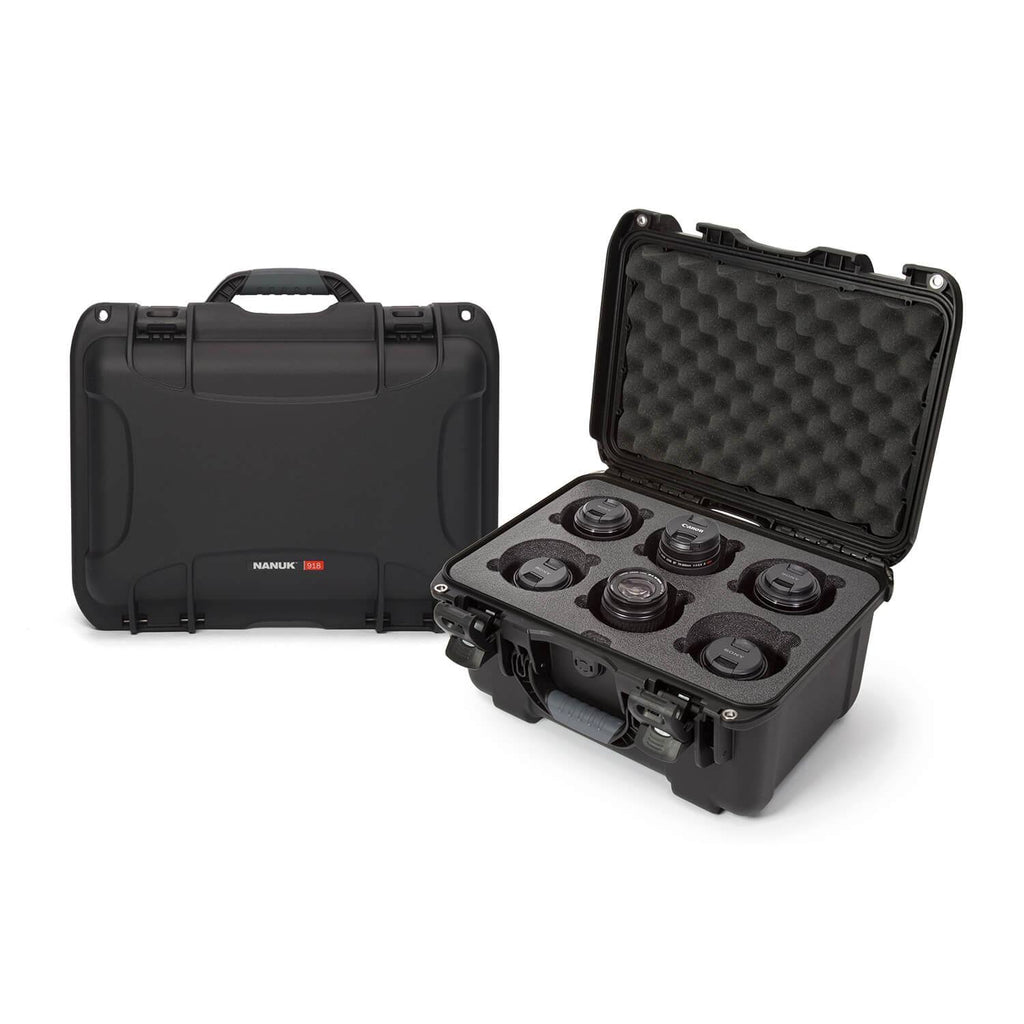 6-Lens Case with Foam Insert (Black) W326