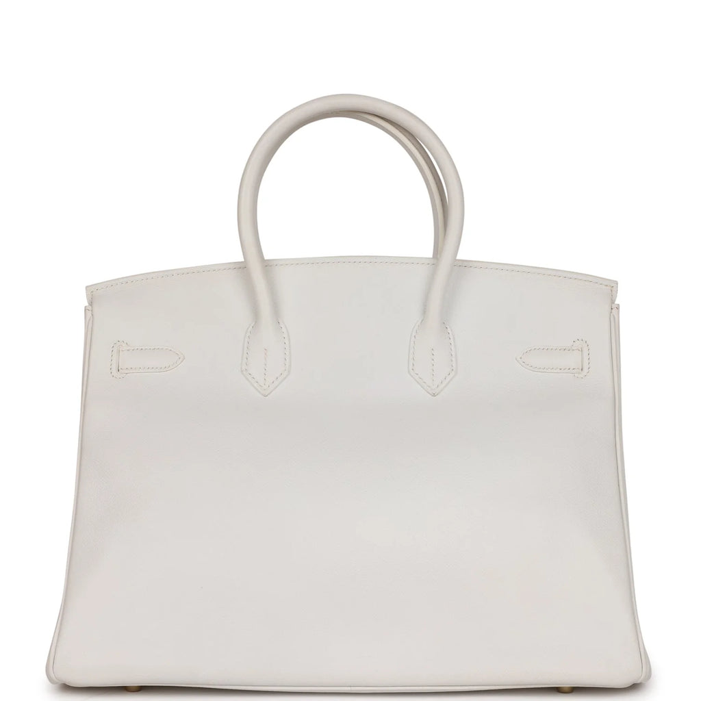 White Epsom Leather Handbag B46359