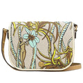 Women's Printed Canvas Convertible Crossbody Bag O502