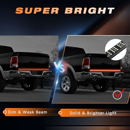 60 Inch LED Tailgate Light Bar with Reverse & Sequential Turn Signals Y600