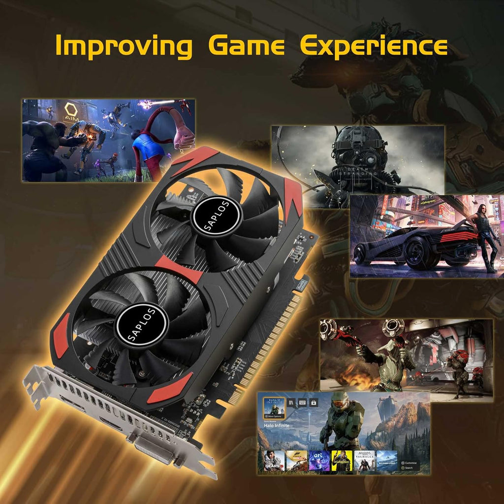 GTX 1050 Ti Graphics Card, 4GB, 128 Bits, GDDR5, Dual Fans, PCI Express x16 3.0 P827