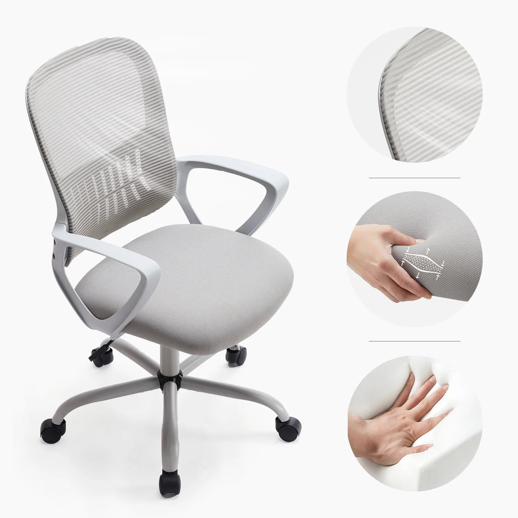 Ergonomic Mesh Office Chair with Lumbar Support A79737