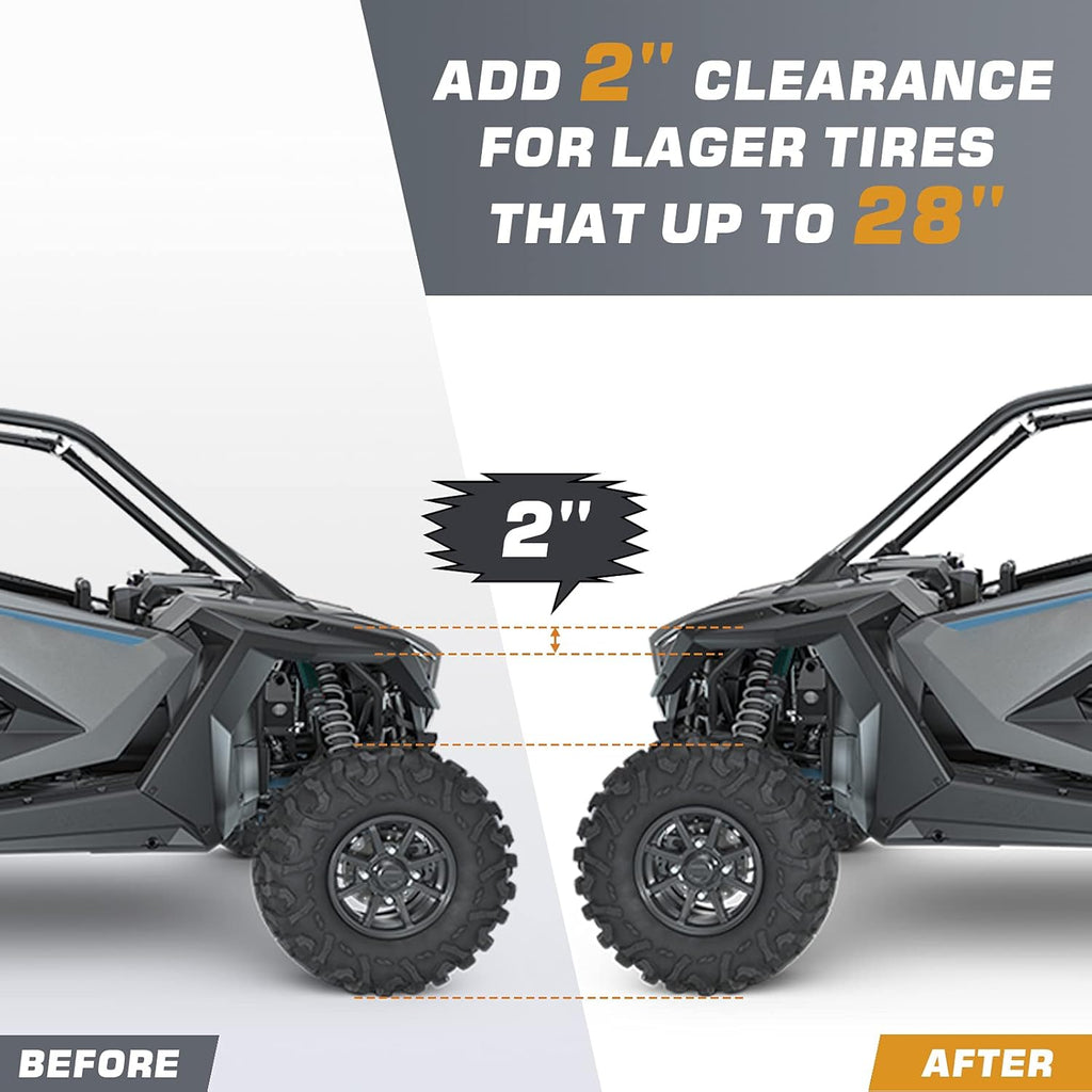 UTV Front & Rear Full Suspension Lift Kit for Kawasaki Teryx 750 800 W93383