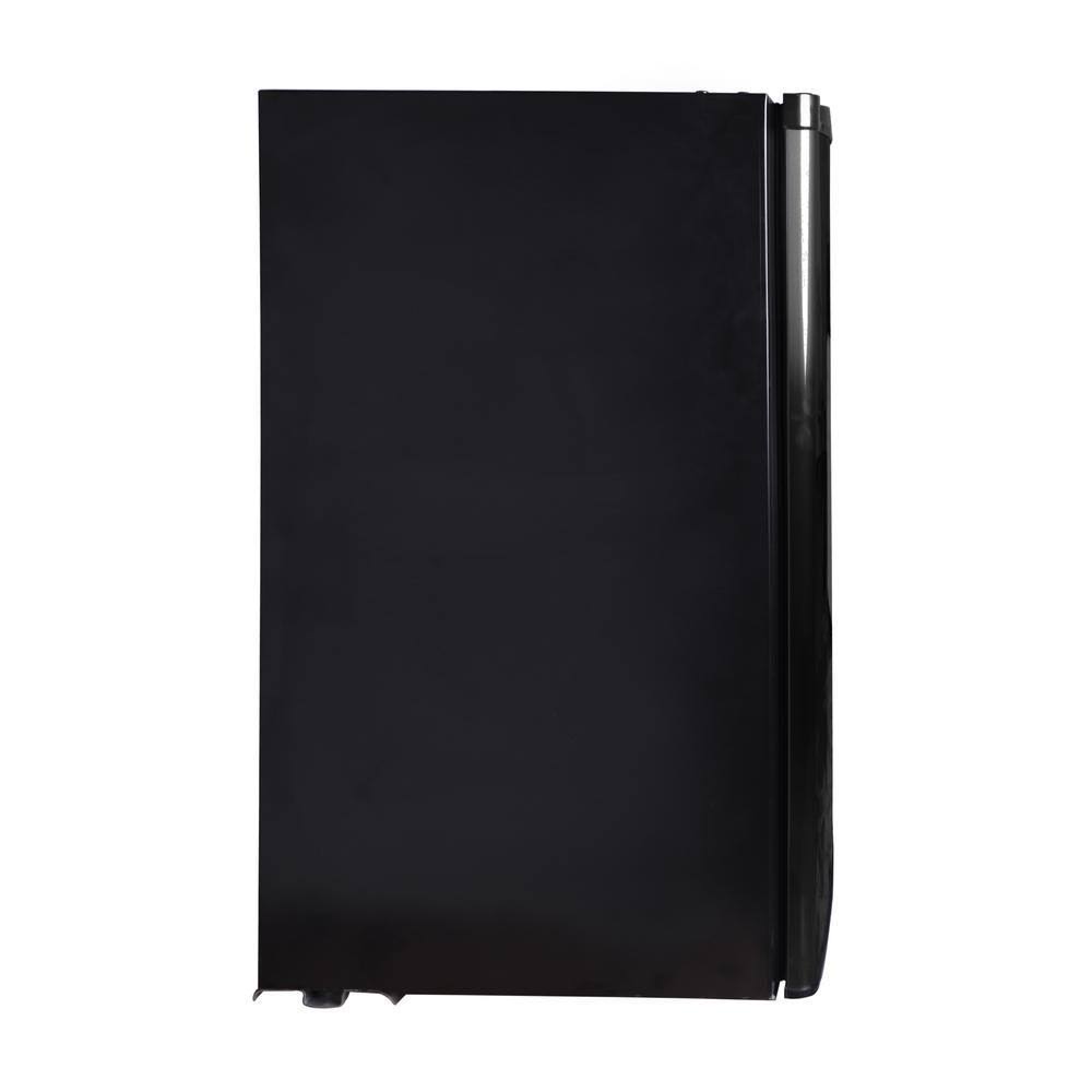 Black Stainless Steel Mini Fridge F734804