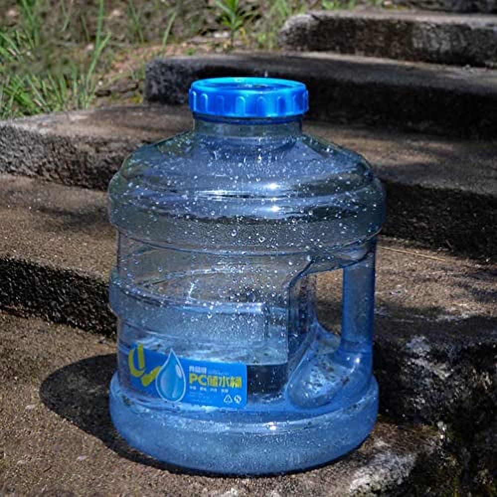 3 Gallon Plastic Water Bottle Jug with Carry Handle V977567