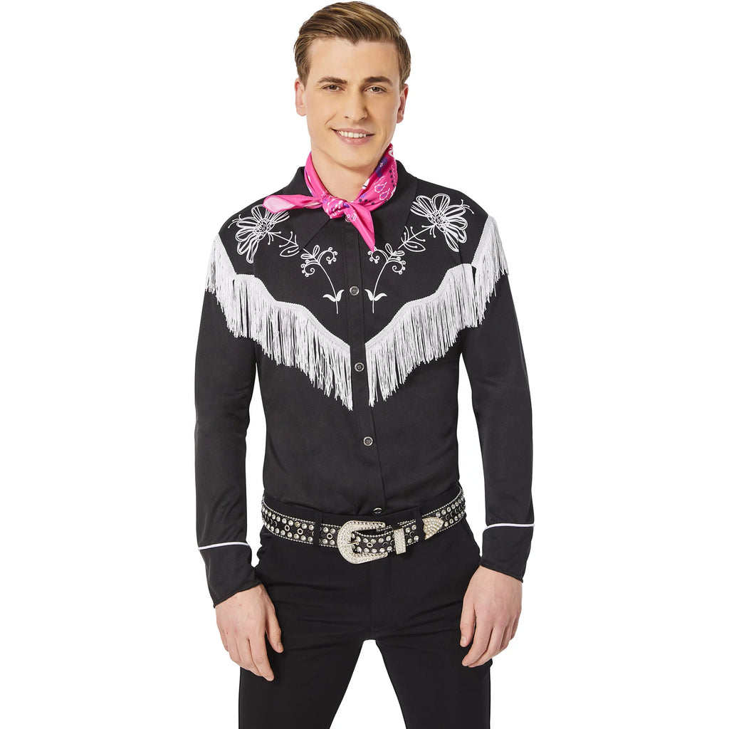 Black Cowboy Halloween Costume A632443