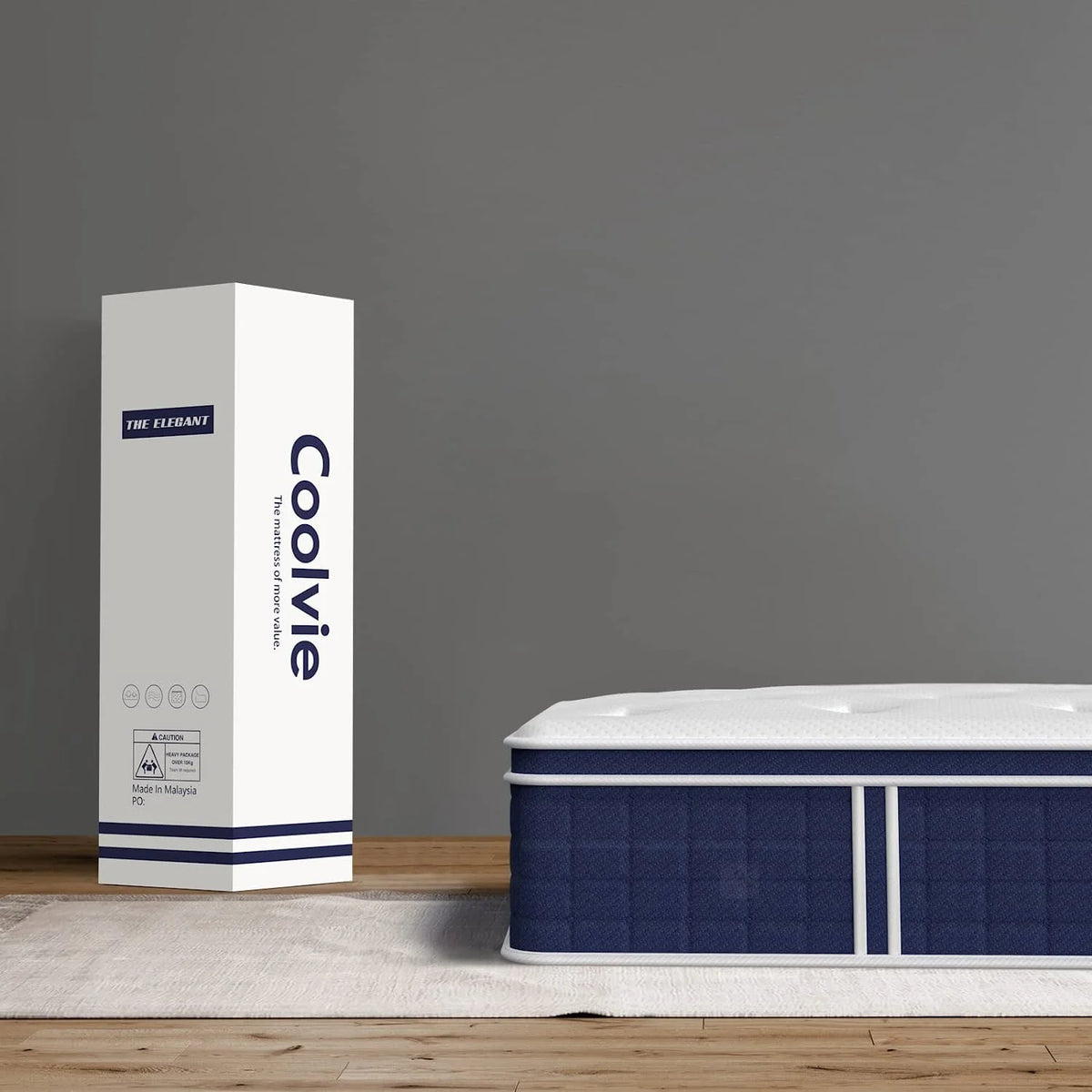 Queen 12 inch Hybrid Mattress with Pocket Springs Z479085