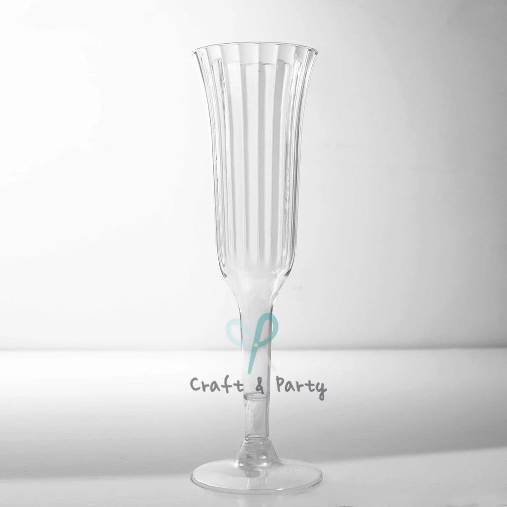 Plastic Wine Champagne Flutes Disposable Glasses Z881829