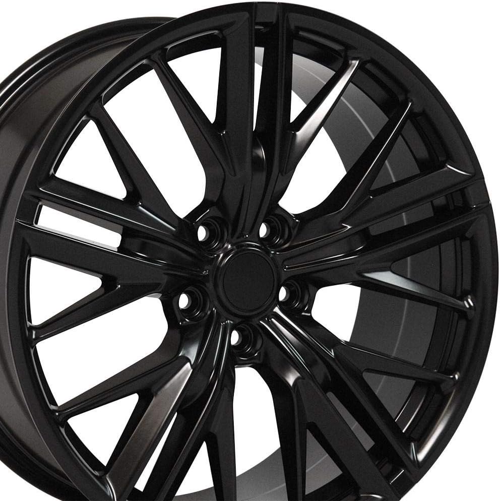 20 inch Satin Black Wheels D75134