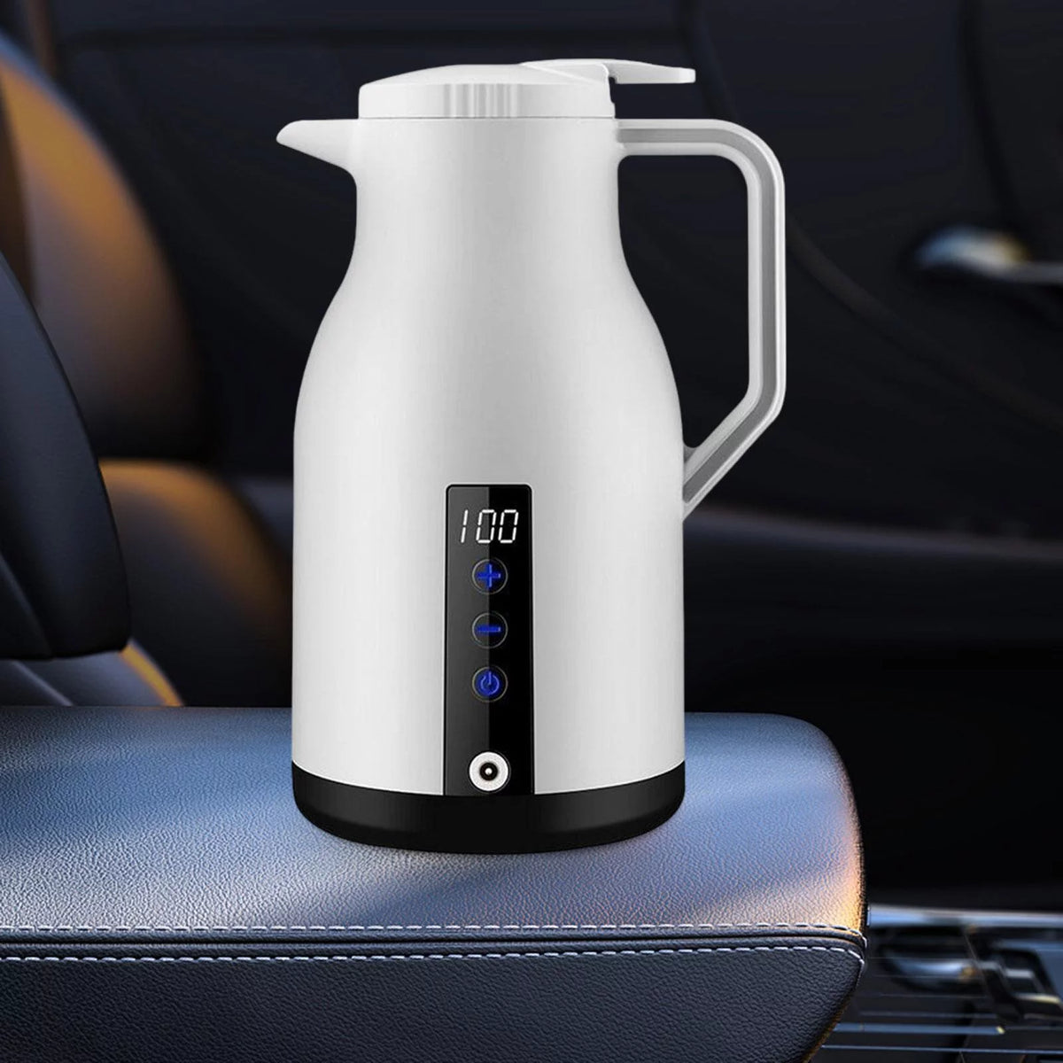 White Portable Electric Car Kettle P522179