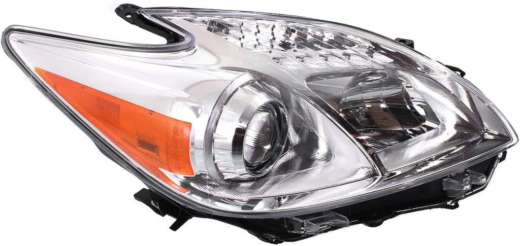Passenger Side Headlight for 2012-2015 Prius C691
