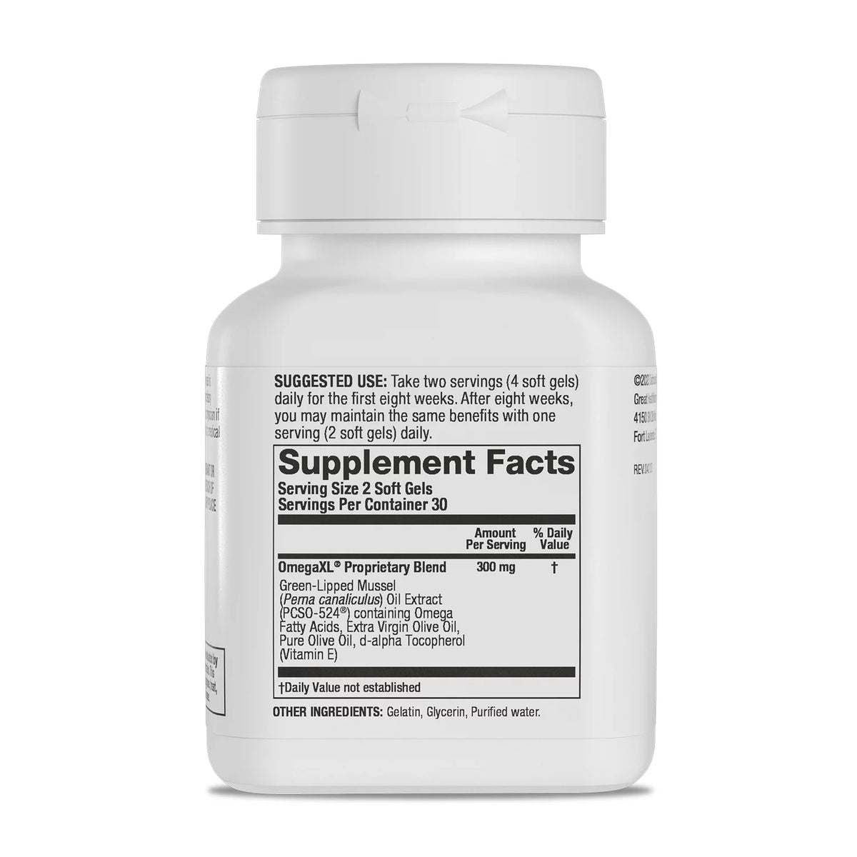 Joint and Muscle Support Supplement 60 count (2 Pack) & Vitamin D 5000 IU 30 count J596