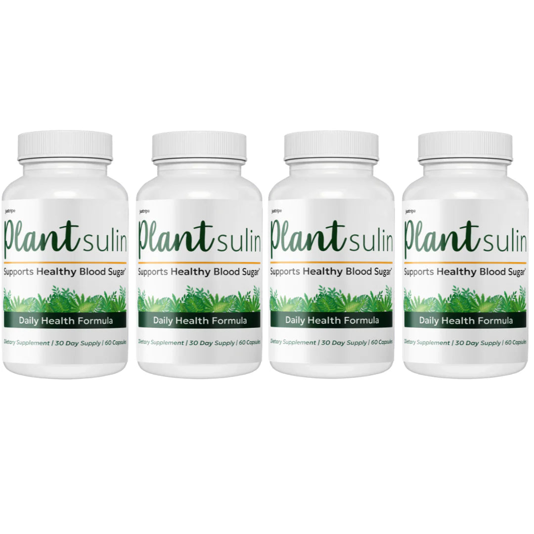 Blood Sugar Support Supplement 4 Bottles R5104