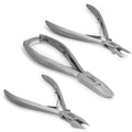 3-Piece German Forged Podiatry Nail Clippers Pack of 2 E881526