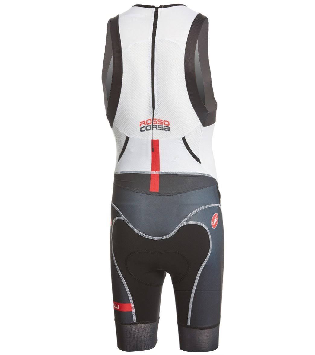 White Black Tri Suit T29890
