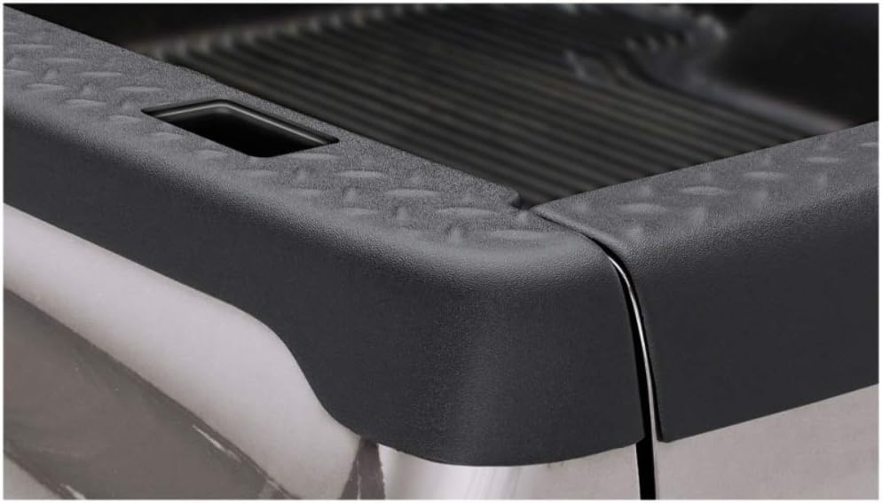 Black 2-Piece BedRail Caps with Stake Holes R9652