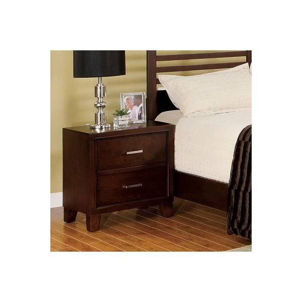 Brown Cherry Nightstand N4580